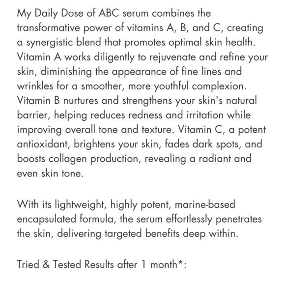 Skin inc daily dose of vitamin abc+ - Picture 8 of 12